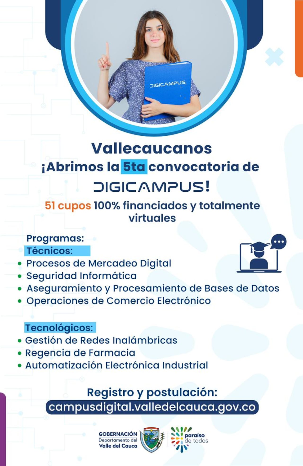 Quinta convocatoria de DigiCampus en 2026