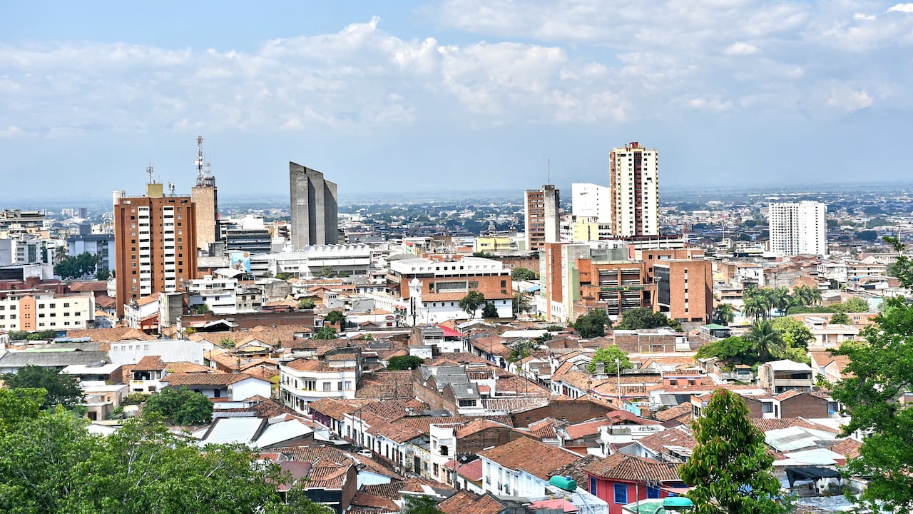 Panoramica de la ciudad de cali