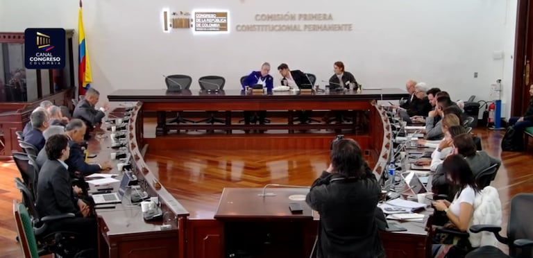 Comisión Primera Senado.
