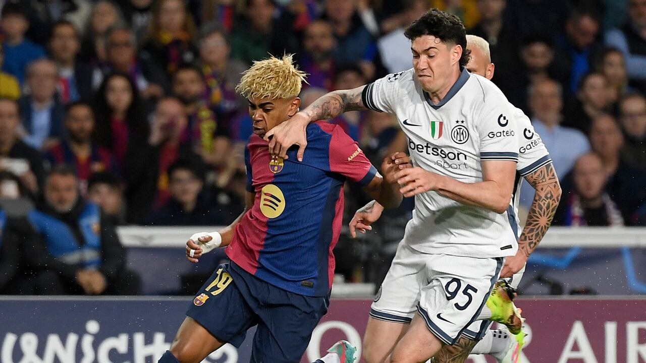 Lamine Yamal anotaba el descuento para Barcelona.