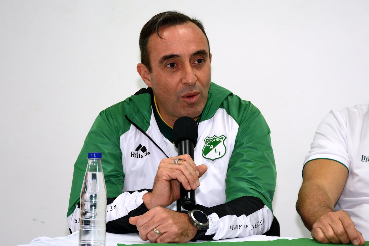 Rueda de prensa, con la nueva Junta Directiva de Club Profeional Deportivo Cali.
