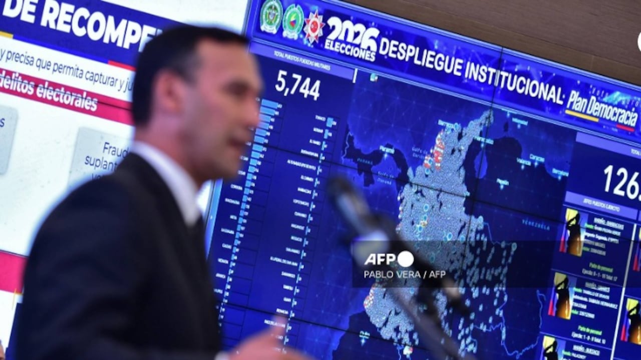 El ministro de Defensa, Pedro Sánchez, presentó el pasado lunes el plan de seguridad con el cual el Gobierno Nacional busca blindar la jornada electoral en la que este domingo se elige la conformación del Congreso y los ganadores de las consultas interpartidistas.