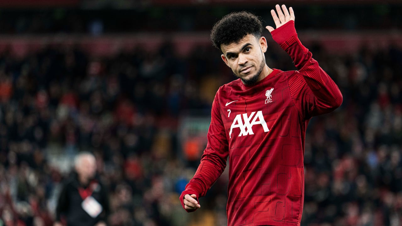 Luis Díaz jugará, junto al Liverpool, este 1 de enero de 2024.