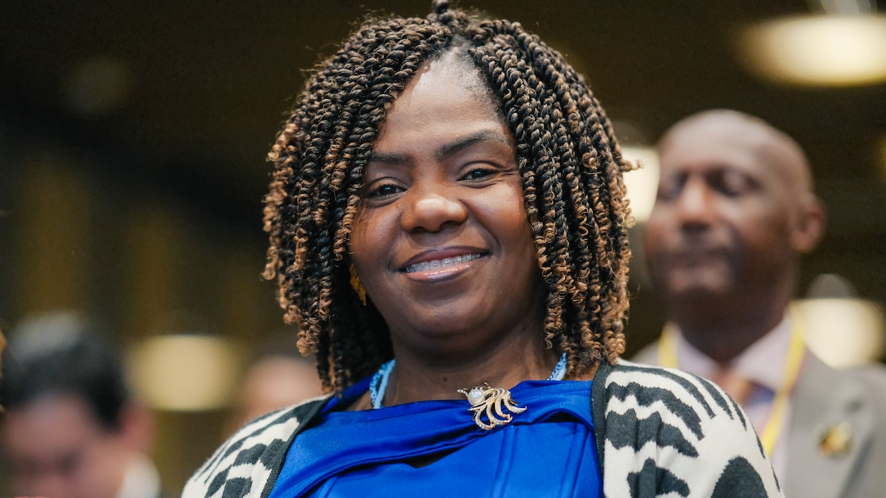 Vicepresidenta Francia Márquez en Bogotá este miércoles, 18 de marzo.