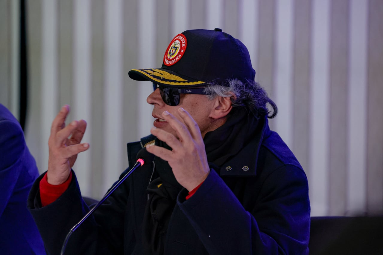 El presidente, Gustavo Petro, el 13 de abril de 2026, en Ipiales (Nariño) Foto: Joel González - Presidencia de Colombia