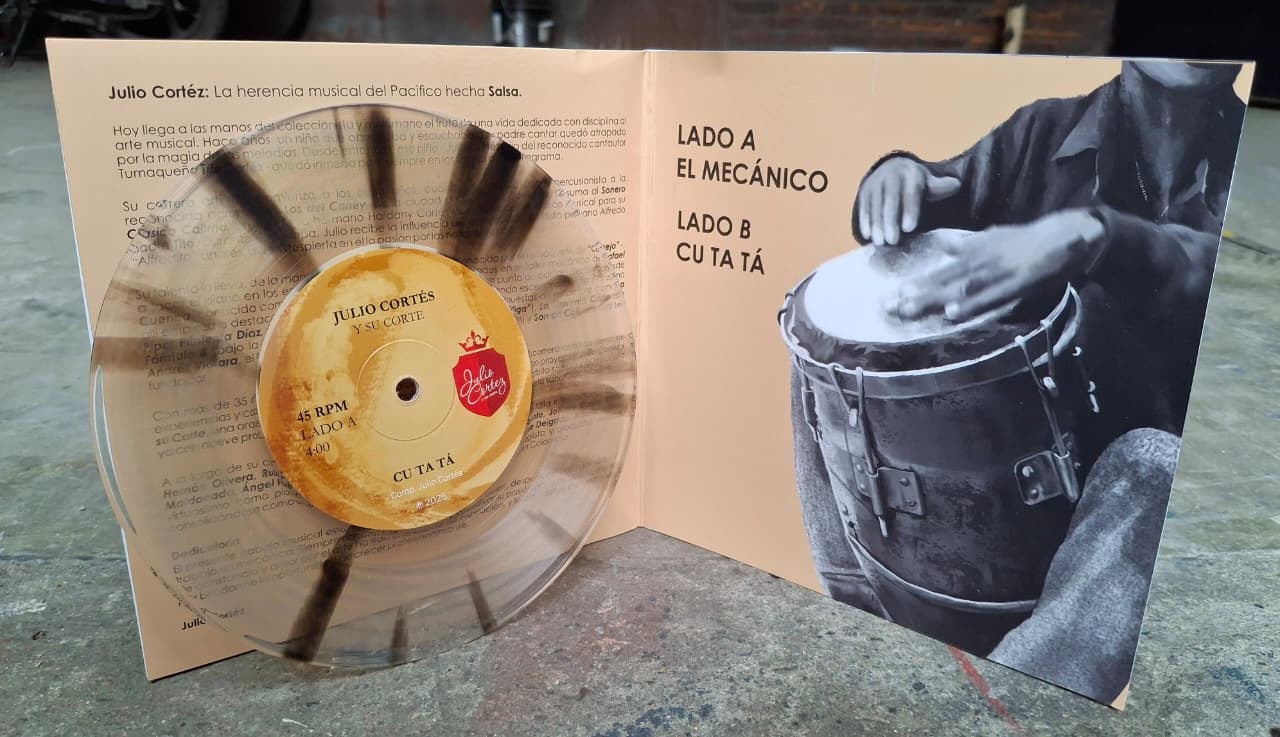 A 45 revoluciones: Julio Cortés revive la salsa popular con Ta Kú Ta