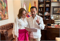 Abelardo De La Espriella y la ministra de Minas
