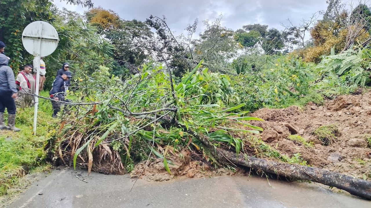 El desbordamiento del río en el municipio de Jambaló generó alerta entre las comunidades del corregimiento La Mina por el aumento del caudal.
