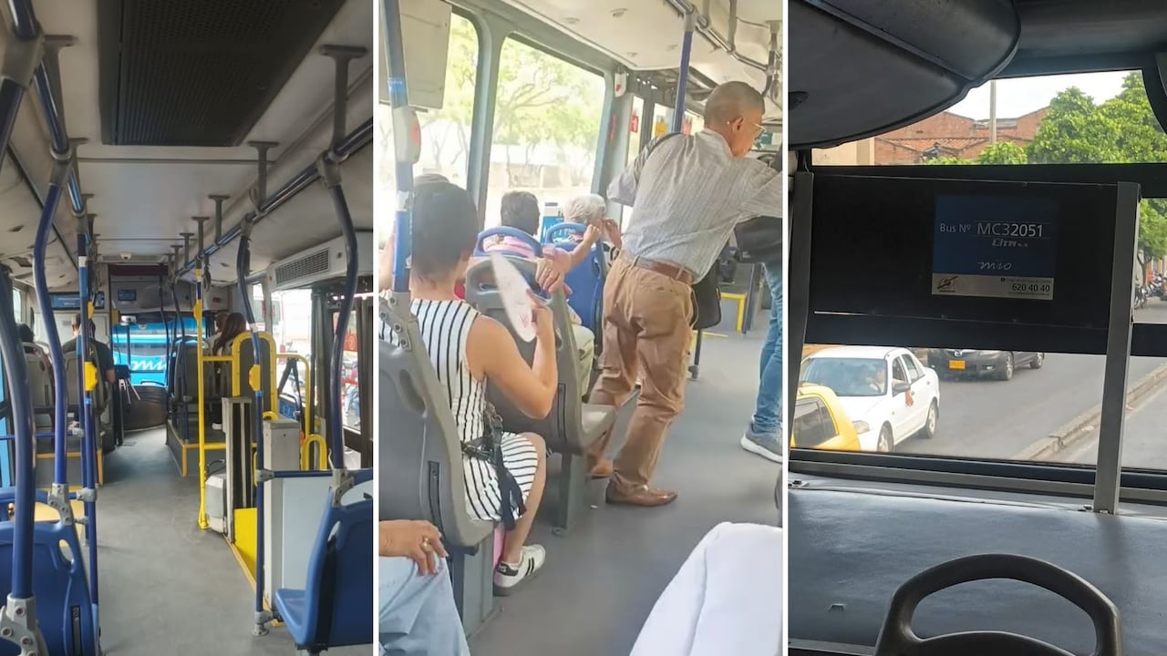 Usuarios del sistema MÍO denunciaron ante El País las condiciones de algunos buses que utilizan diariamente para movilizarse por Cali.