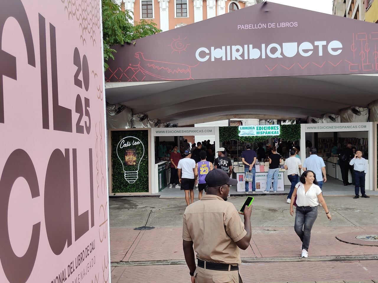 Feria del libro en Cali. Foto Jorge Orozco.