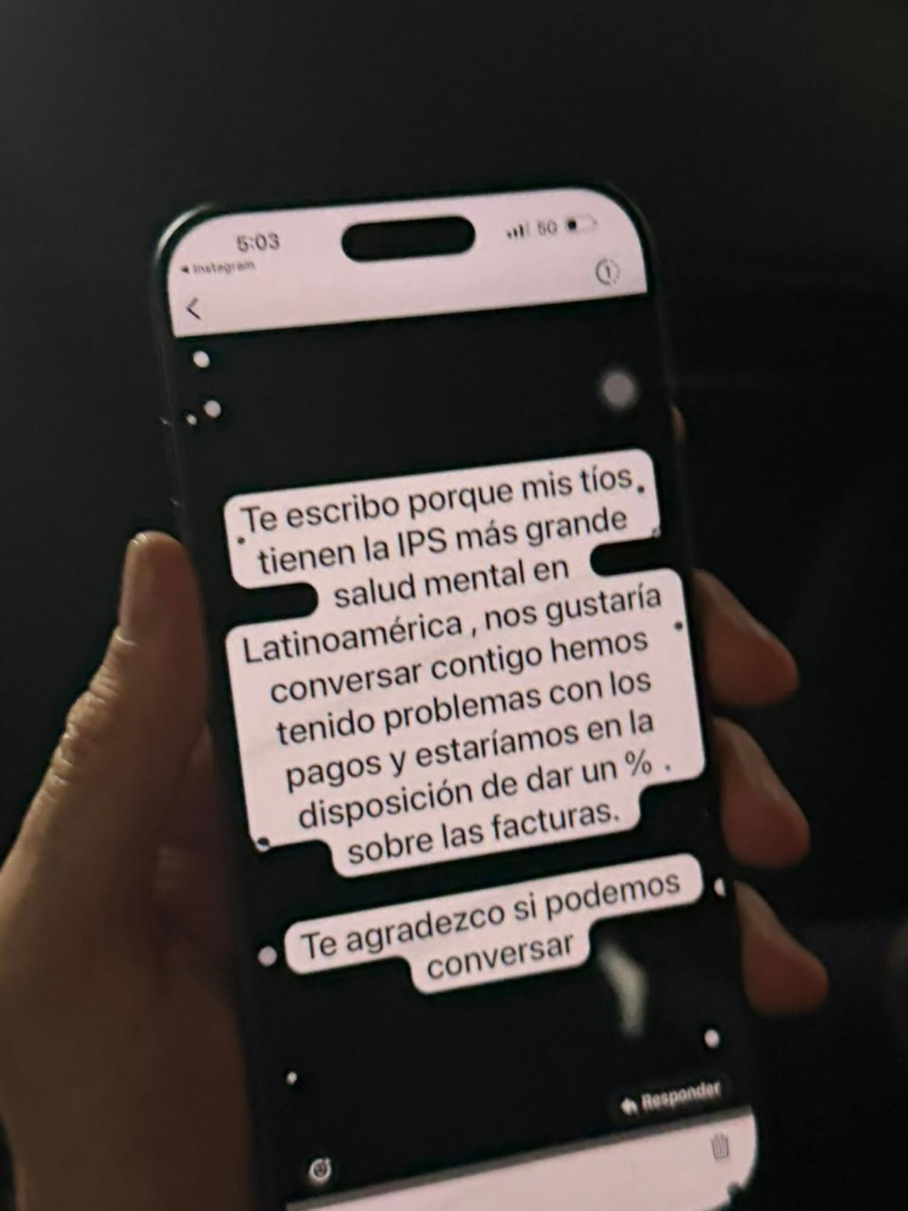 Denuncia hecha por Superintendente de Salud Daniel Quintero, ante intento de soborno.