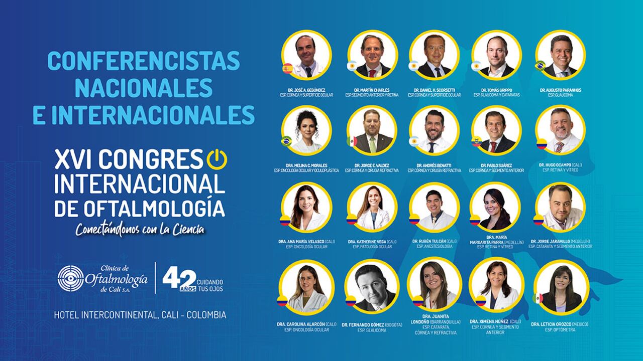 El XVI Congreso Internacional de Oftalmología tiene como objetivo dar a conocer las últimas tendencias y avances de la oftalmología a nivel mundial, asimismo busca aportar a la academia y la ciencia.