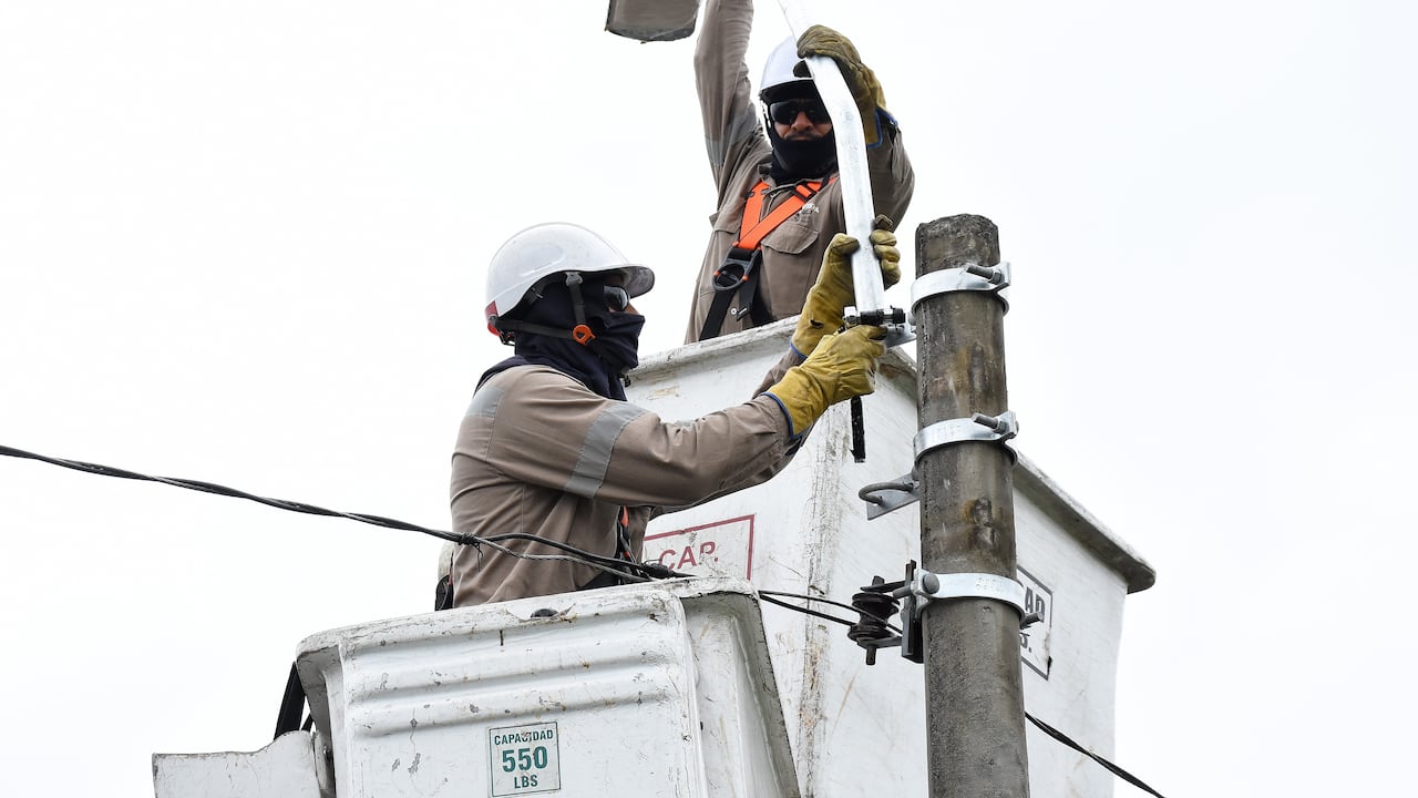 Cambio de luminarias Emcali