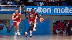 Imagen de un partido de Toros del Valle en la Liga Profesional de Baloncesto.