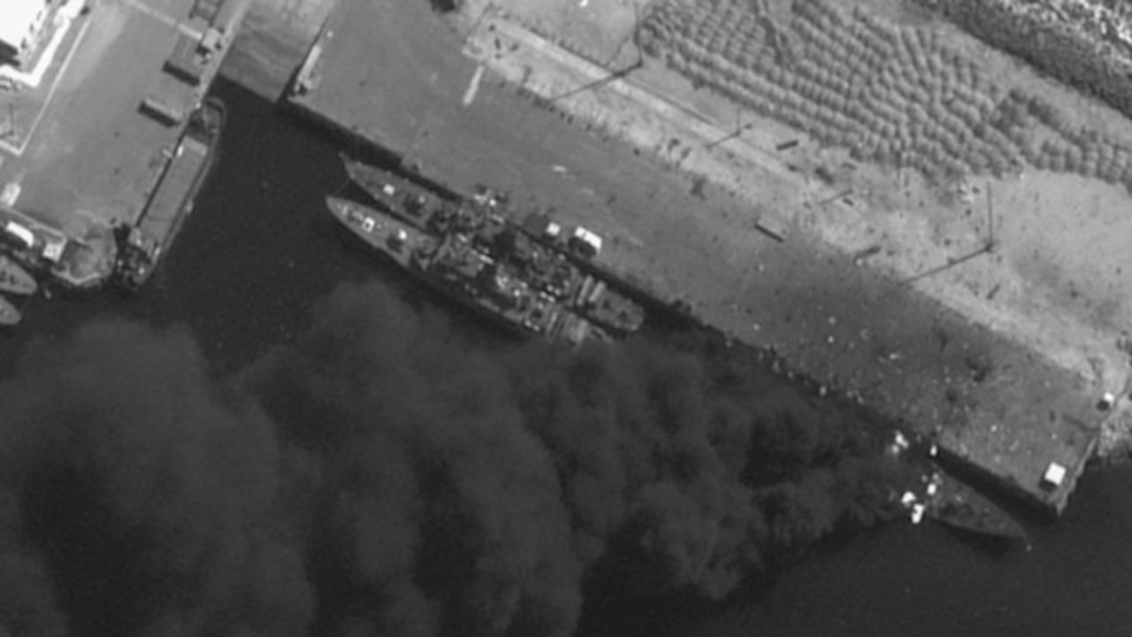 Ataques en la base naval en Konarak, en el sur de Irán.