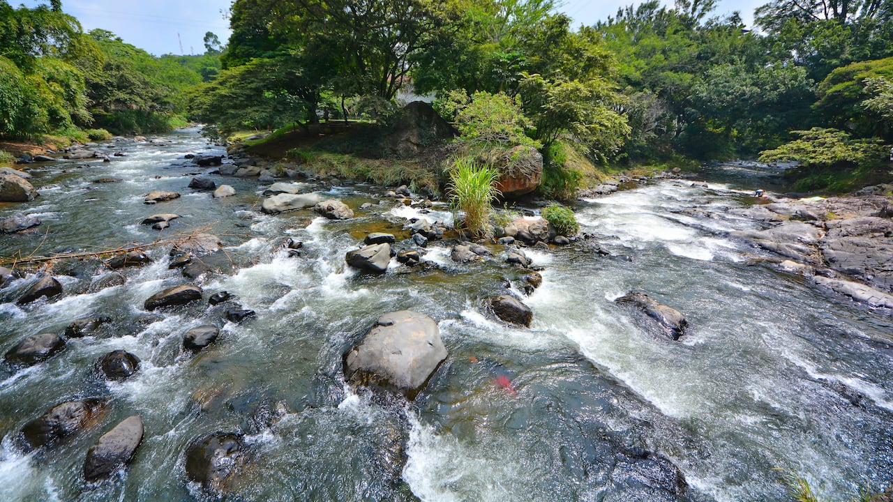 Reportaje gráfico del río Cali. Aspectos positivos y negativos en un recorrido desde su nacimiento hasta su desembocadura en el río Cauca.