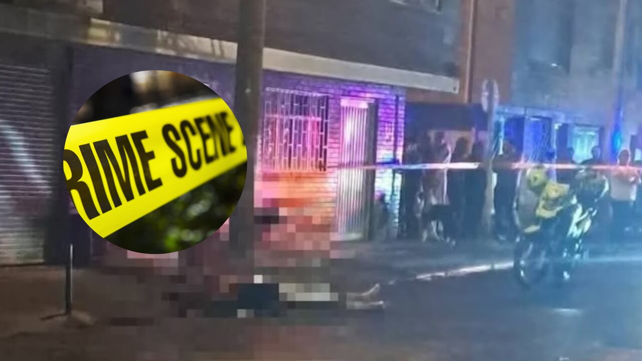 Misterioso asesinato en Bogotá: mujer es ultimada por un sicario en bicicleta.