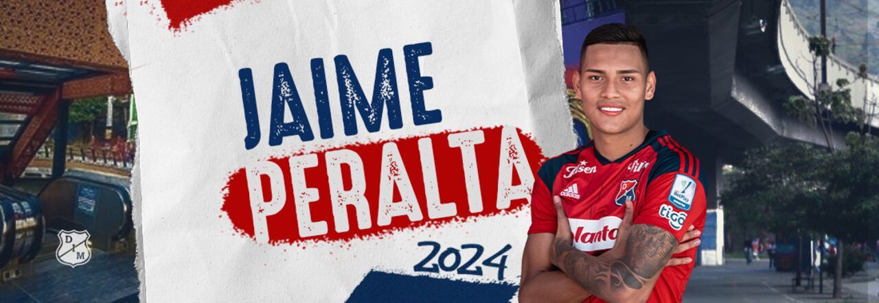 Hace tan solo un par de meses, en enero del 2024, así presentaba el DIM la llegada de Peralta.