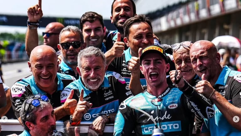 David Alonso, piloto de Moto 2