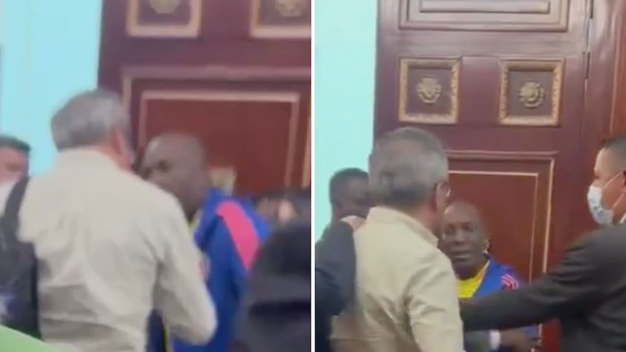 el senador Paulino Riascos y el representante Jorge Bastidas, del Pacto Histórico