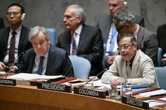 Gustavo Petro asumió su periodo como presidente del Consejo de Seguridad de la ONU.