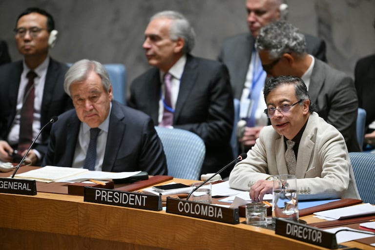 Gustavo Petro asumió su periodo como presidente del Consejo de Seguridad de la ONU.