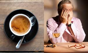 Lo que pasa al mezclar café con licor.