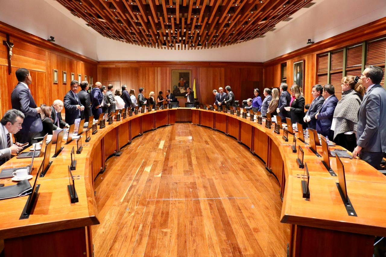 La Sala Plena del Consejo de Estado.