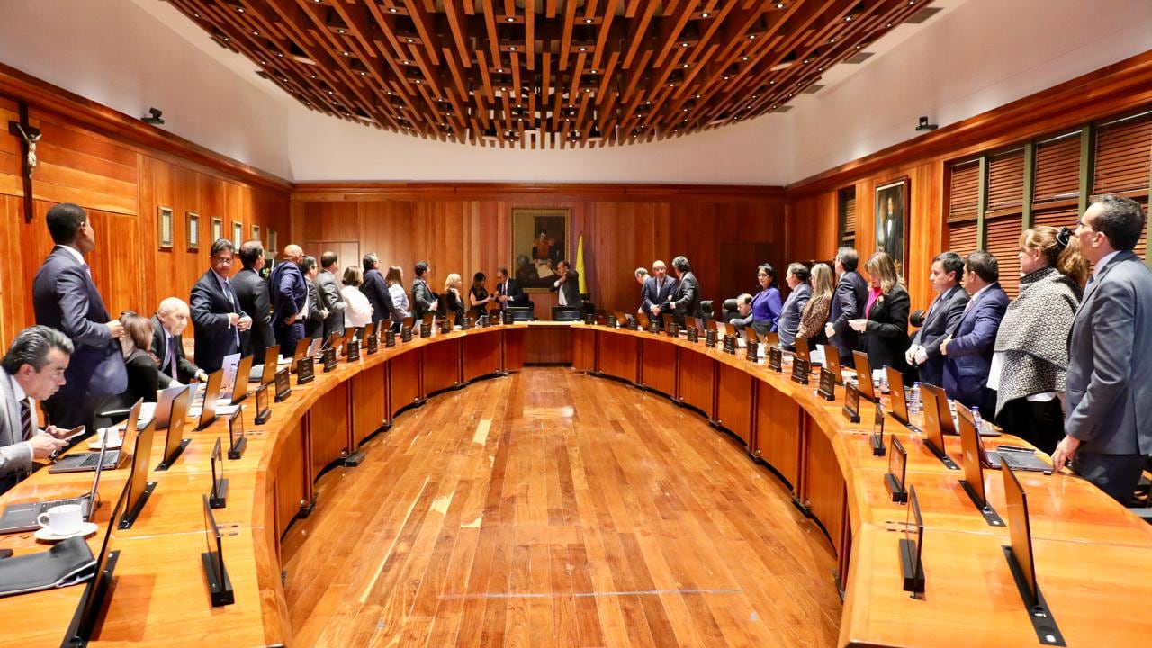 La Sala Plena del Consejo de Estado.