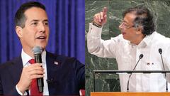 Petro señaló al senador Bernie Moreno y a figuras del pasado gobierno colombiano de estar vinculados con lavado de activos y especulación con tierras en Bogotá.