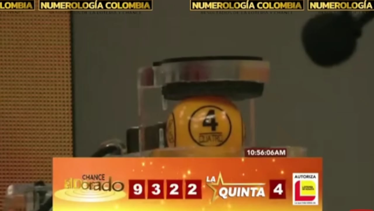 En horas de la mañana se realizó el Dorado Mañana, cuyo número ganador fue el 9322.
