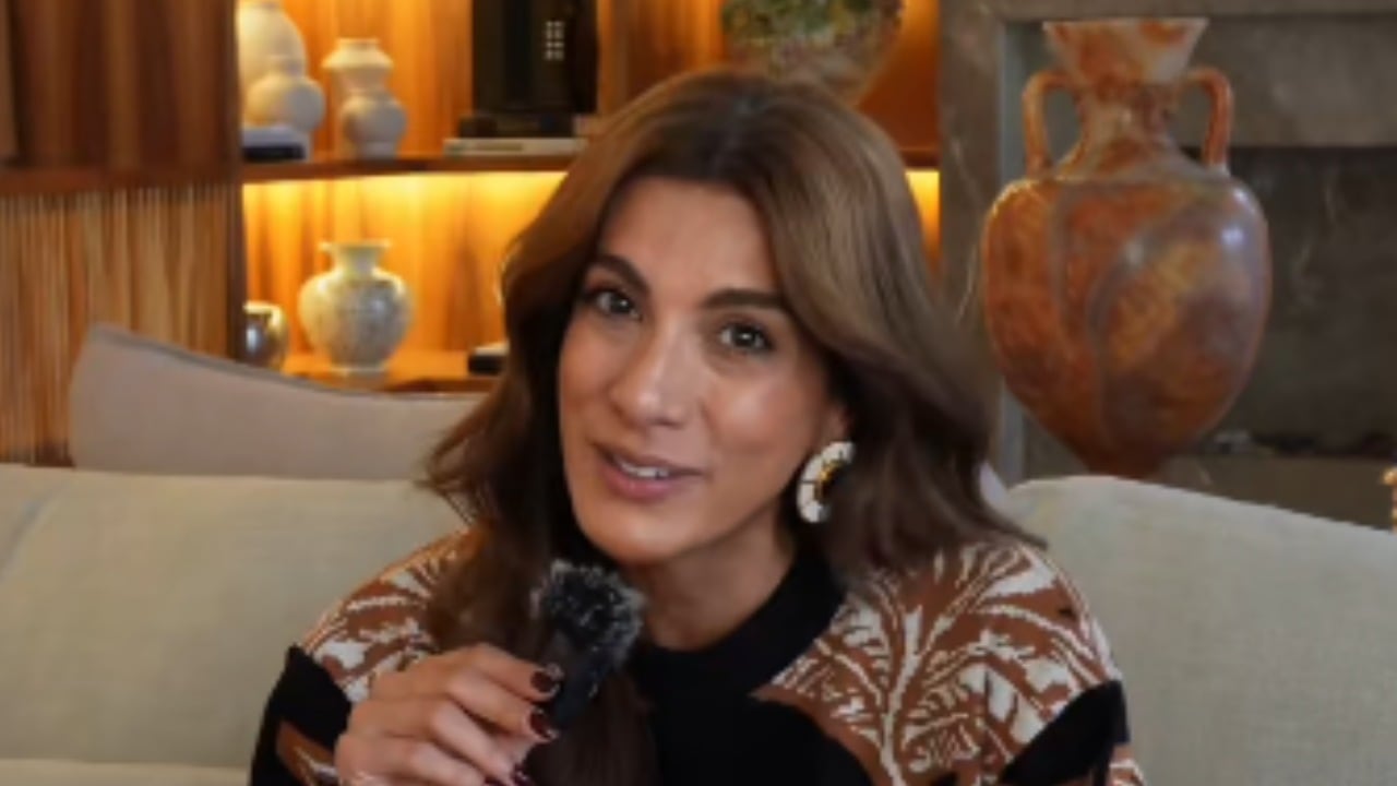 Andrea Serna, presentadora de televisión.