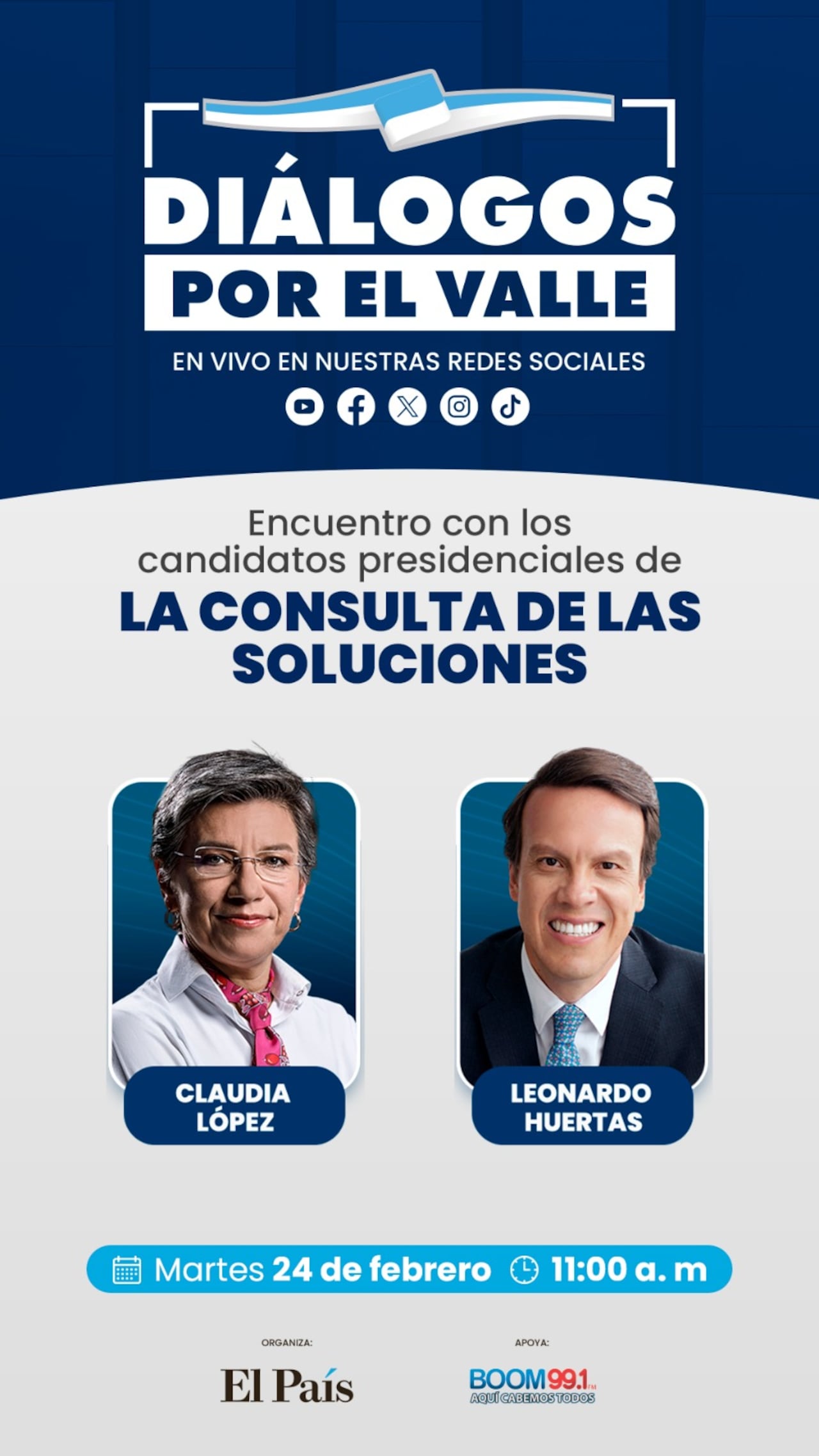 Estos serán los participantes por la Consulta de las Soluciones.