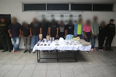 Once personas fueron capturadas durante el operativo contra la estructura ‘Floralita’ en el barrio Floralia, nororiente de Cali.