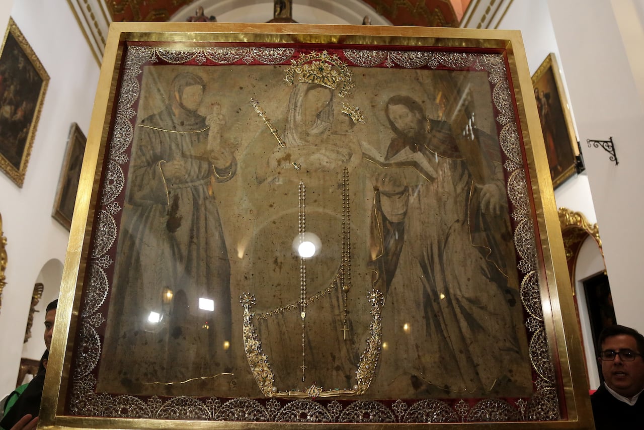 Virgen de Chiquinquira.
