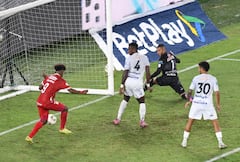 Imagen del partido entre América de Cali y Jaguares de Córdoba por la fecha 8 del primer semestre de la Liga Colombiana 2026.