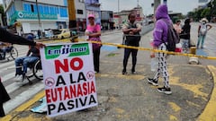 Los bloqueos son liderados por algunos usuarios de la EPS Emssanar.