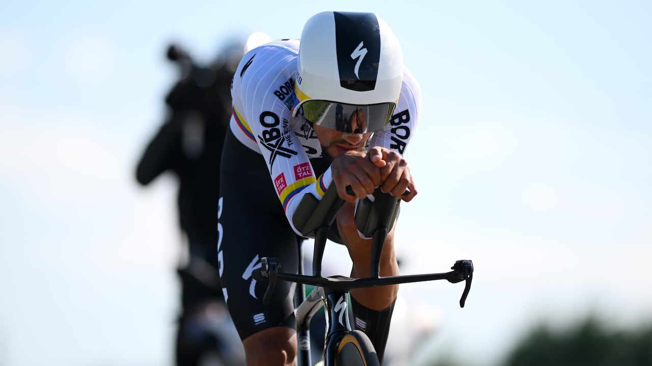 'Dani' en la etapa 14 del Giro de Italia 2024.