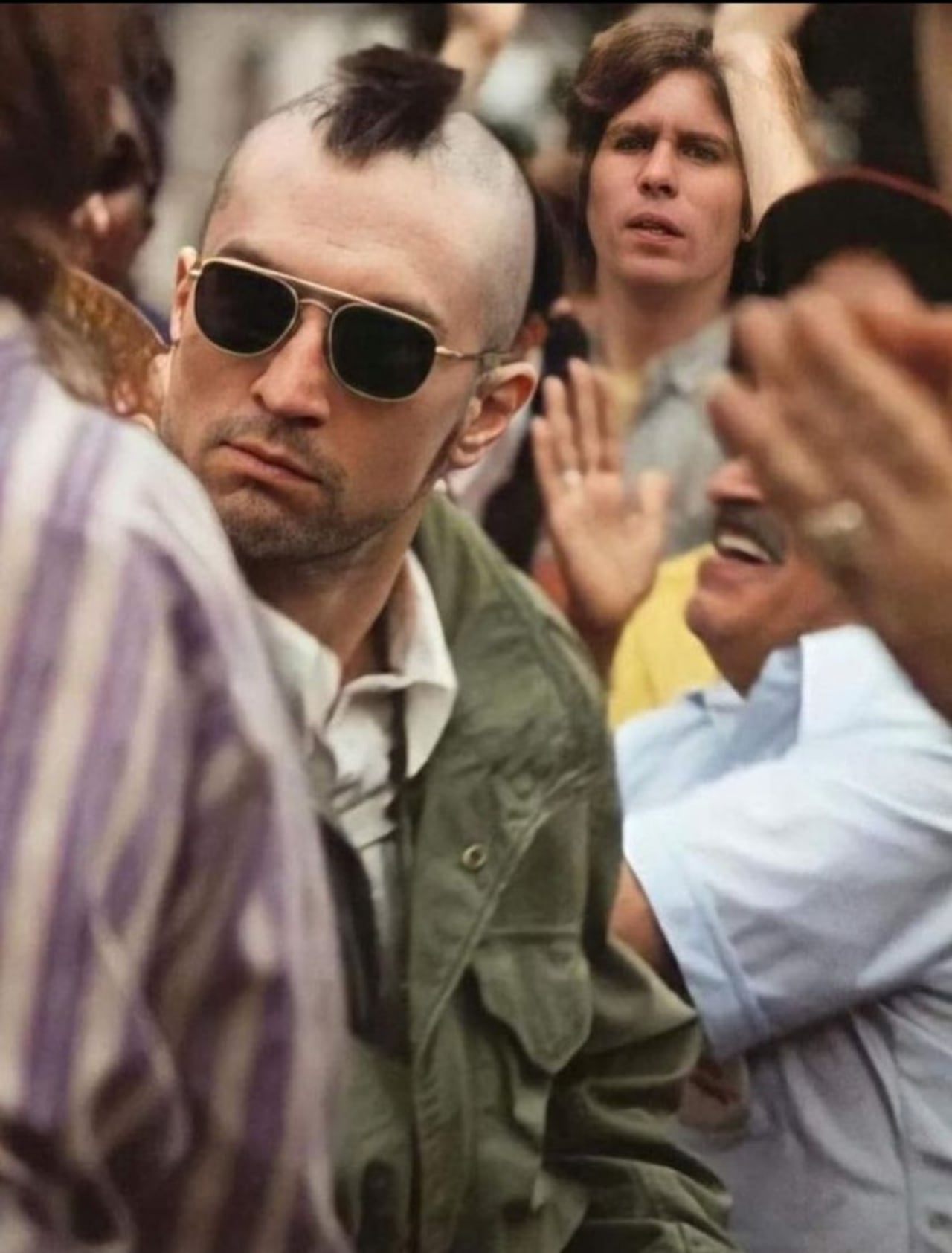 Robert De Niro en Taxi Driver.