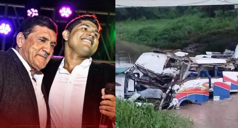 Poncho Zuleta suspendió sus compromisos artísticos en Estados Unidos tras conocer el accidente que dejó dos integrantes de la agrupación de su hijo fallecidos y varios heridos.