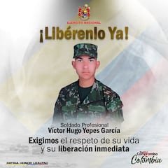 El soldado Víctor Hugo Yepes García integraba la unidad militar que adelantaban operaciones contra este grupo armado al margen de la ley en las zonas rurales de los municipios de Balboa y El Patía.