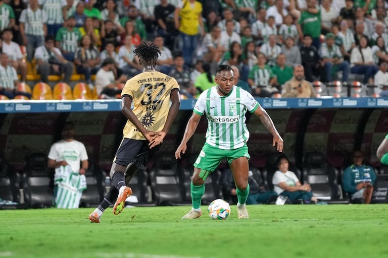 Alfredo Morelos, figura de Atlético Nacional.