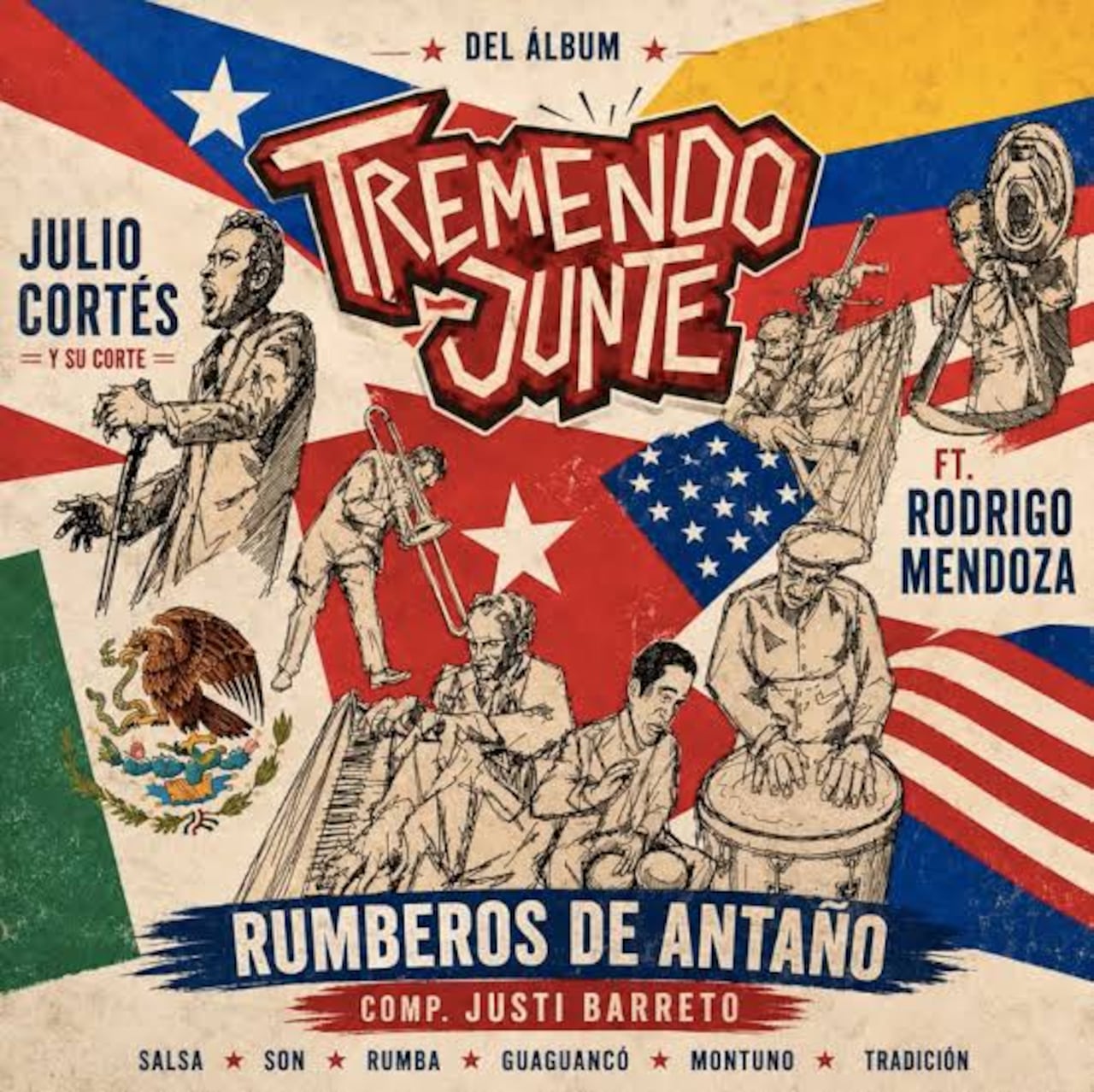 "Tremendo Junte" es el título del más reciente álbum de estudio lanzado entre agosto y septiembre de 2026 por el destacado pianista y director colombiano Julio Cortés.