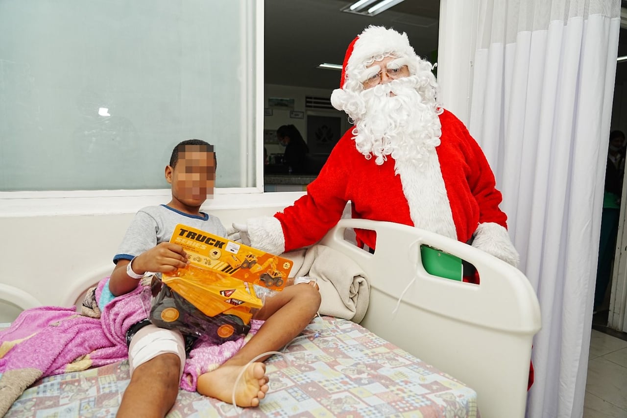 Esta entrega de regalo es adelantada por el periodista Félix Solarte desde hace más de veinte años en Popayán.