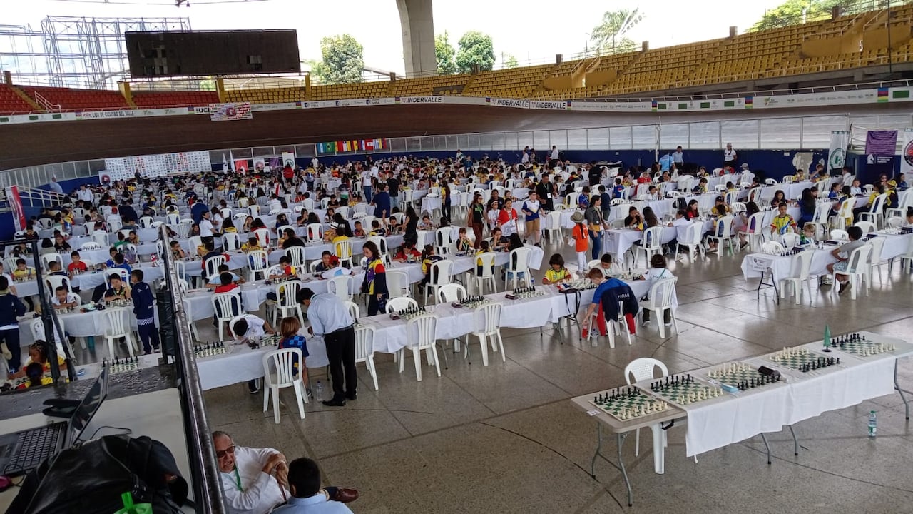 El Festival Sudamericano de la Juventud de Ajedrez 2025 se realiza en el Velódromo Alcides Nieto Patiño de Cali.