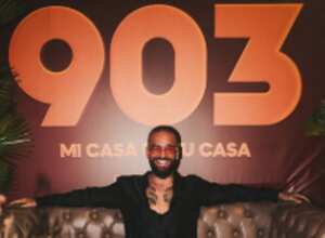 Maluma inauguró su nueva discoteca, 903, en Provenza, Medellín.