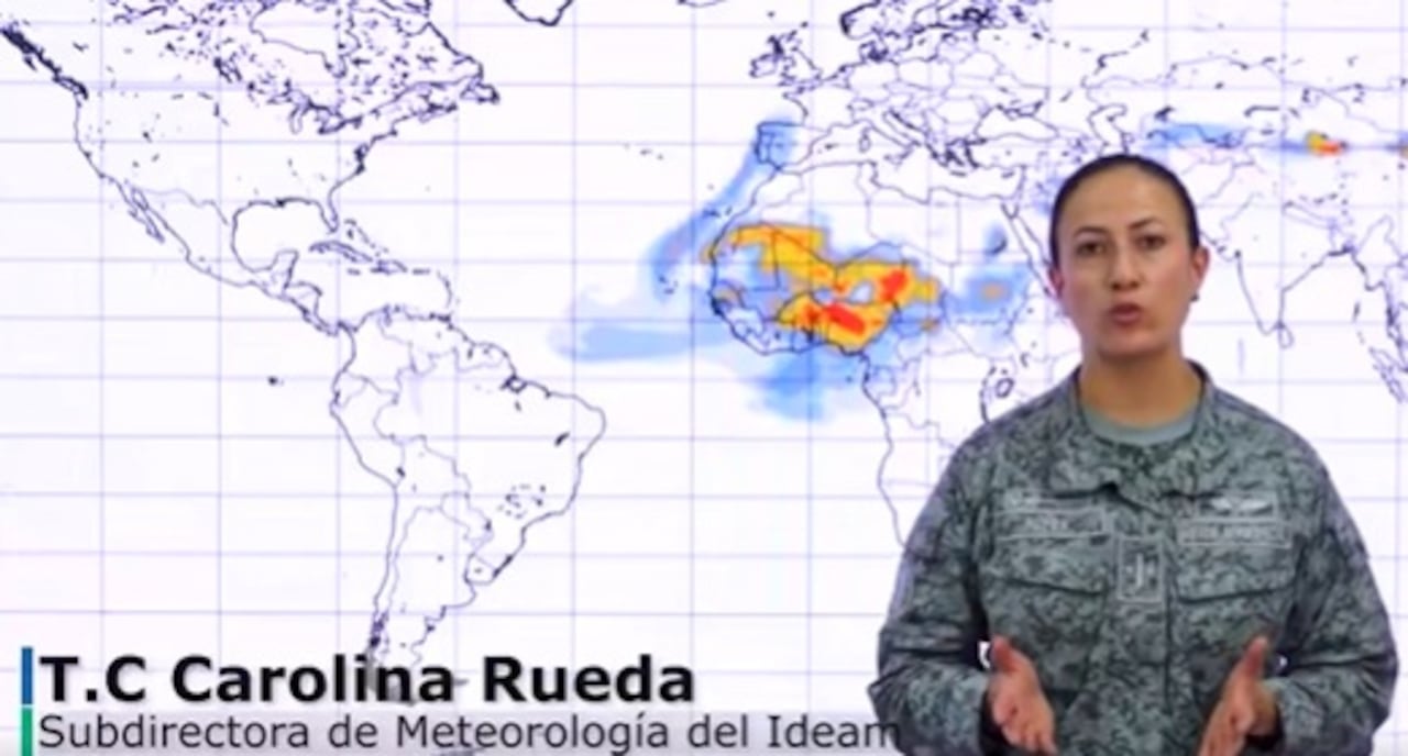 El fenómeno puede generar episodios de bruma o calima y leves afectaciones en la calidad del aire, especialmente en personas con sensibilidad respiratoria.