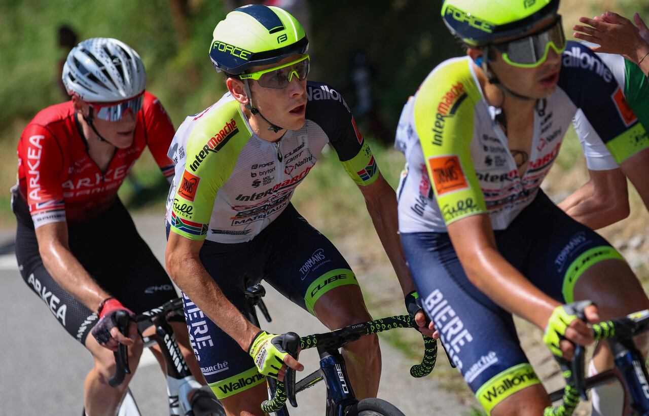 Ciclista Louis Meintjes ganó la etapa de La Vuelta al País Vasco