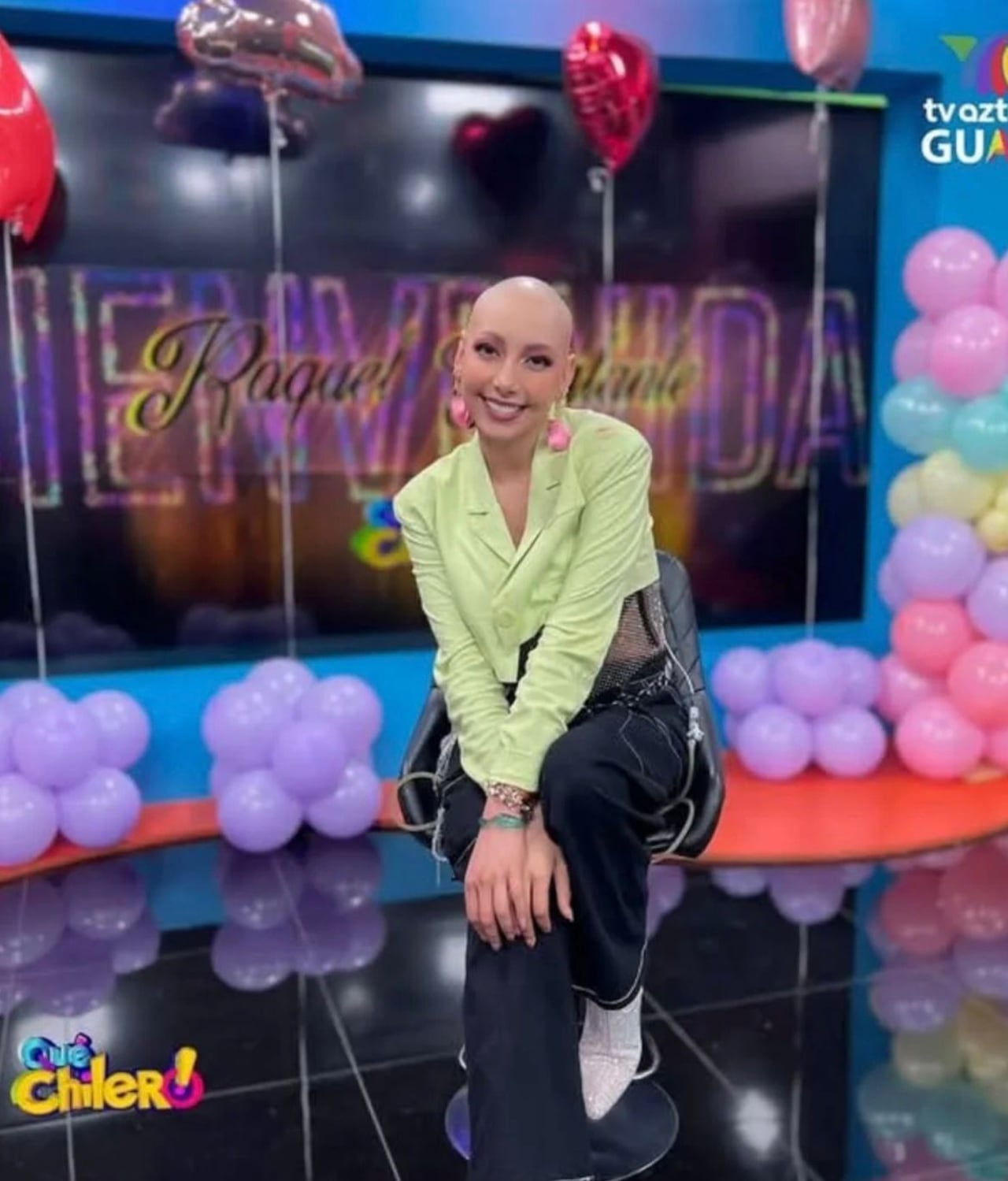 Falleció la presentadora Raquel Escalante, de 28 años.