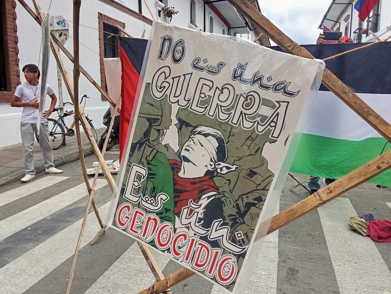 Desde el 2026, las organizaciones sociales del Cauca se movilizan en Popayán para rechazar la guerra en Gaza y las acciones de Estados Unidos en Venezuela.